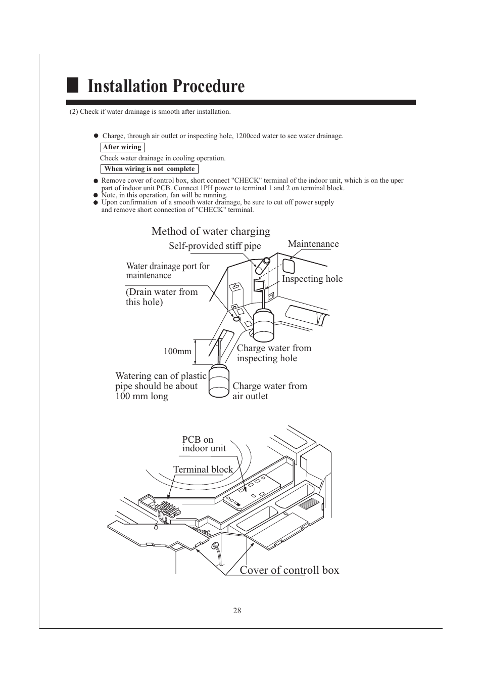 Installation procedure | haier AB482XCAAA AB242XCAAA User Manual | Page 30 / 35