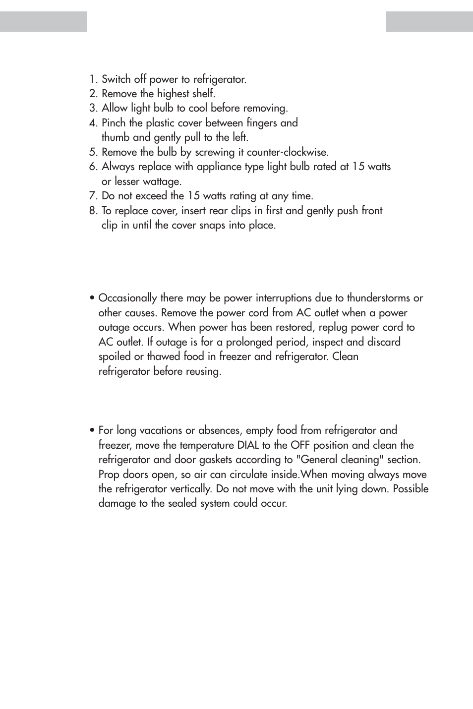 haier HDE11WNA User Manual | Page 19 / 68