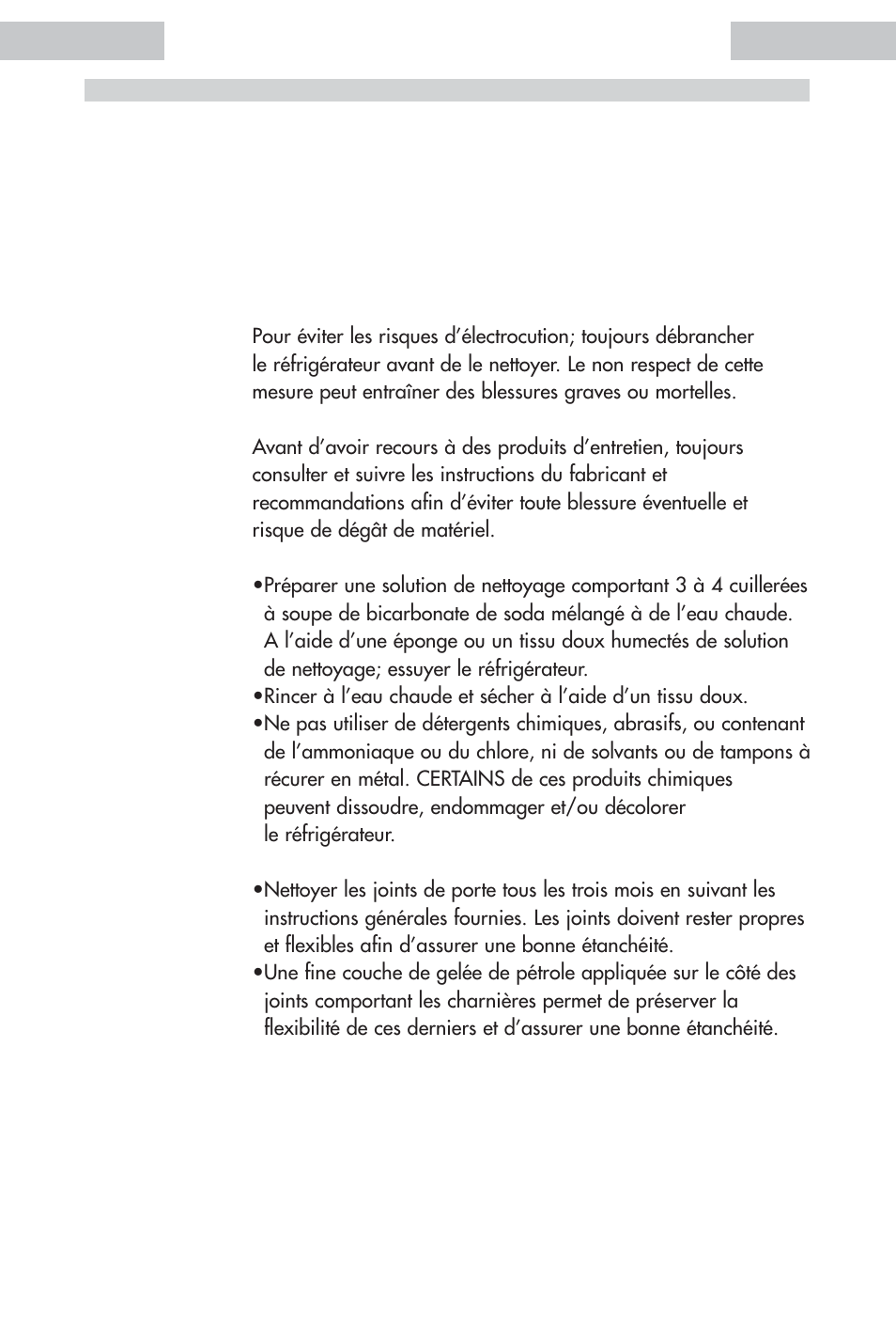 Nettoyage et entretien | haier HDE11WNA User Manual | Page 40 / 68