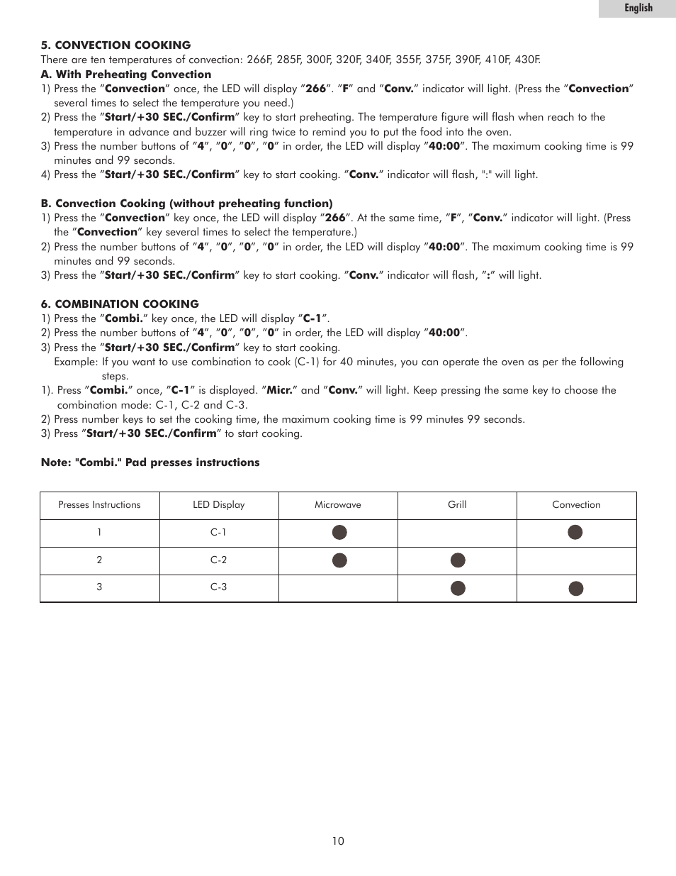 haier MWM10100GCSS User Manual | Page 11 / 17