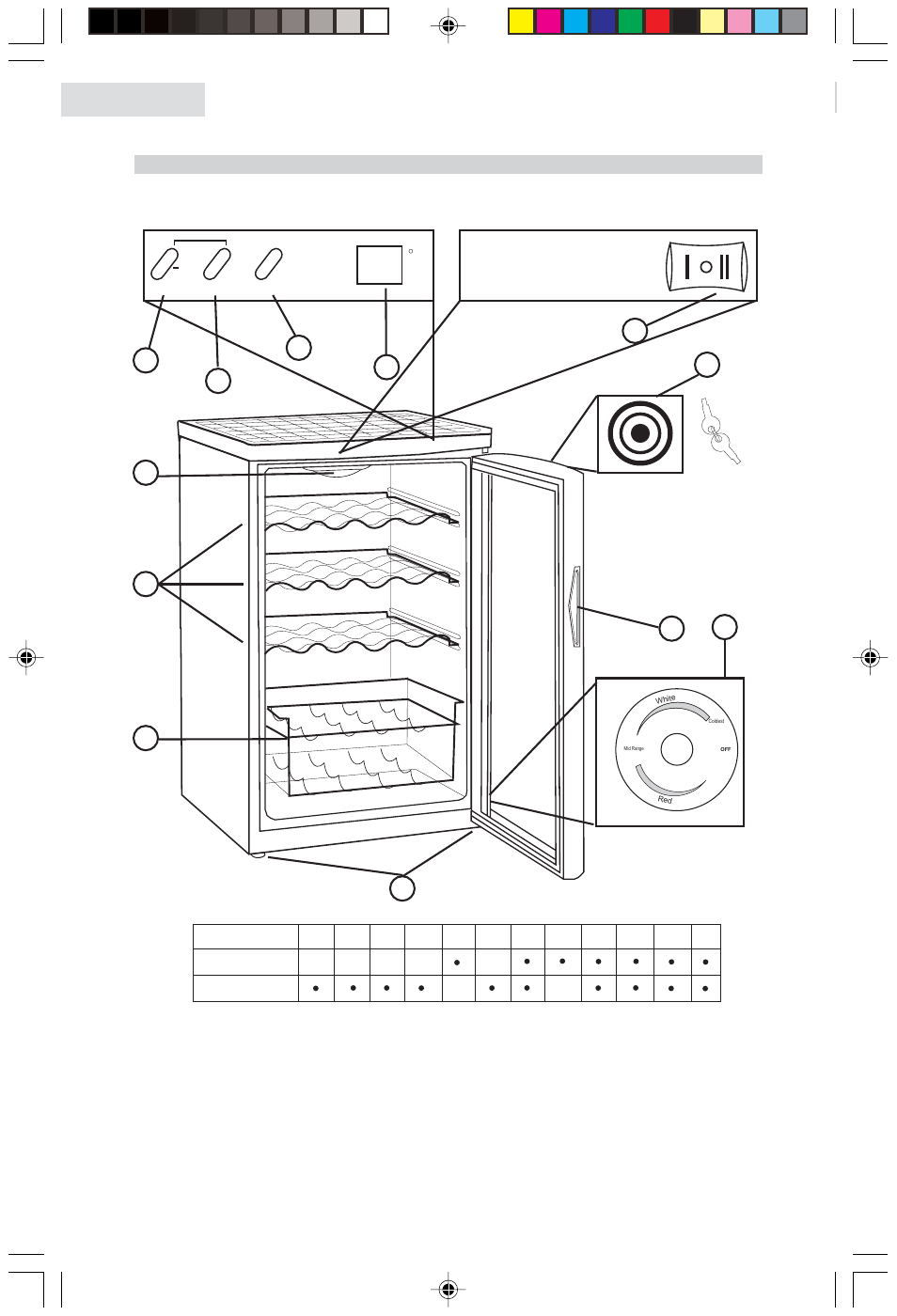 Piéces et caractéristiques, Français, Lumière intèrieure | haier HVFM20A User Manual | Page 18 / 43