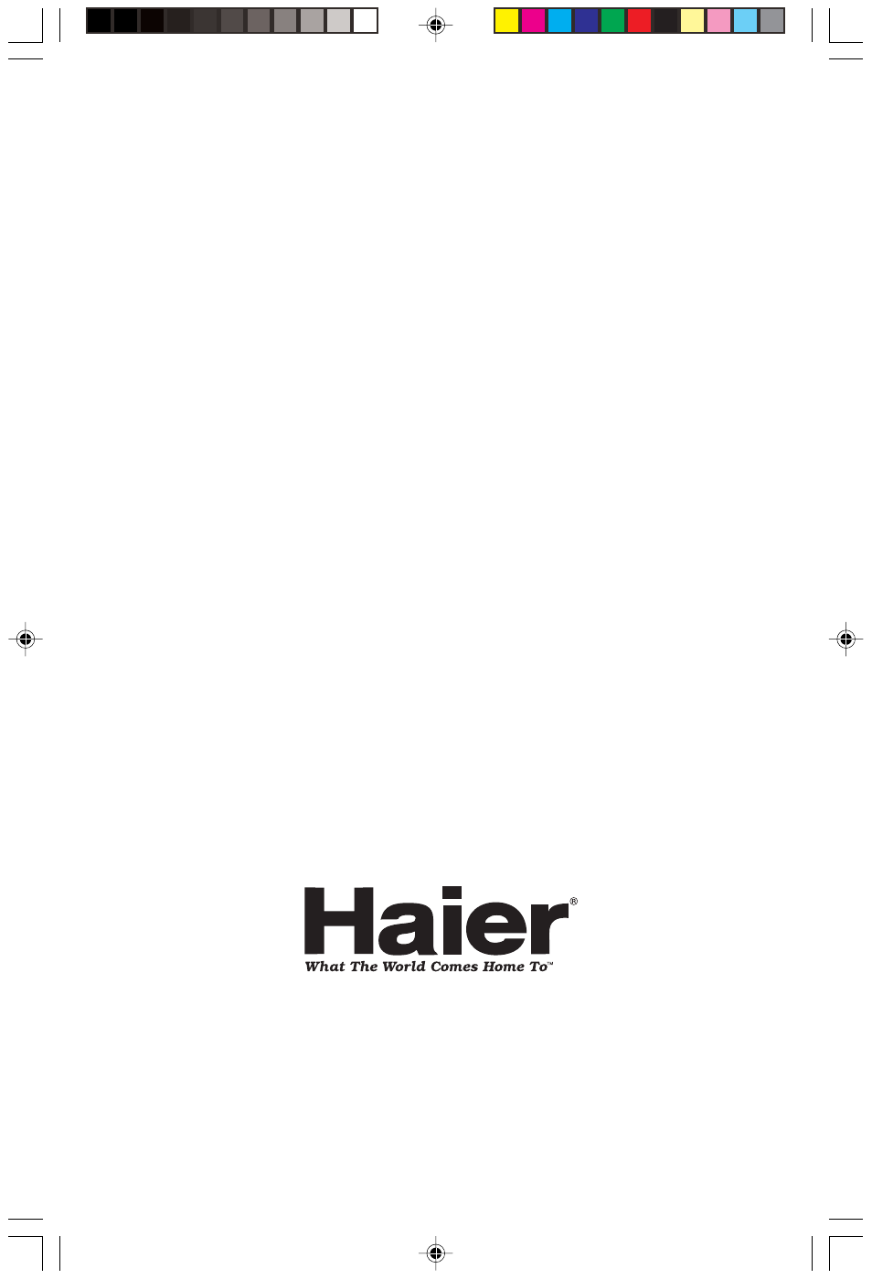 Important, Importante | haier HVFM20A User Manual | Page 43 / 43