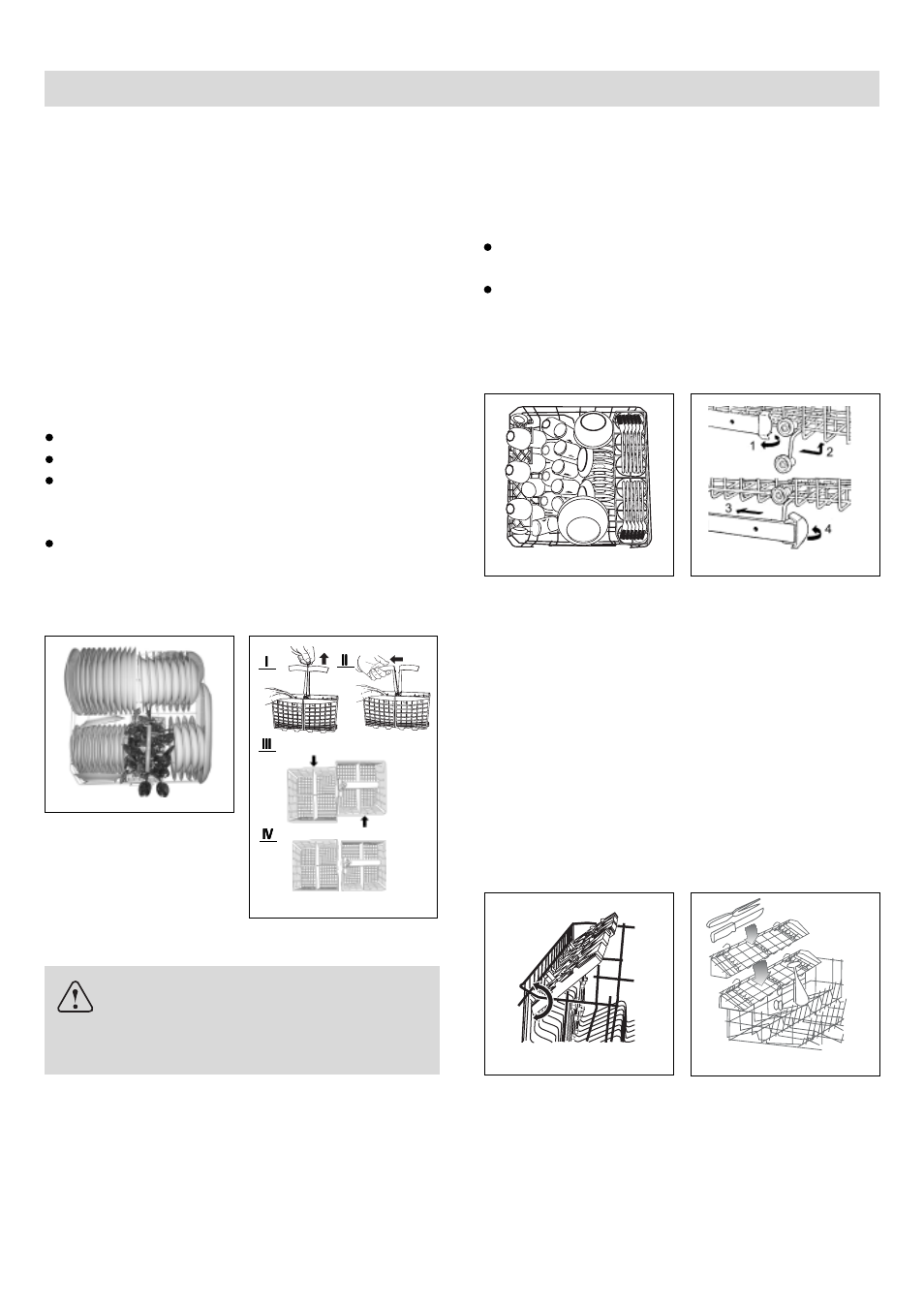 How to use the lower rack, How to use the upper rack shelf, Knife rack | haier DW12-PFE1ME User Manual | Page 7 / 12