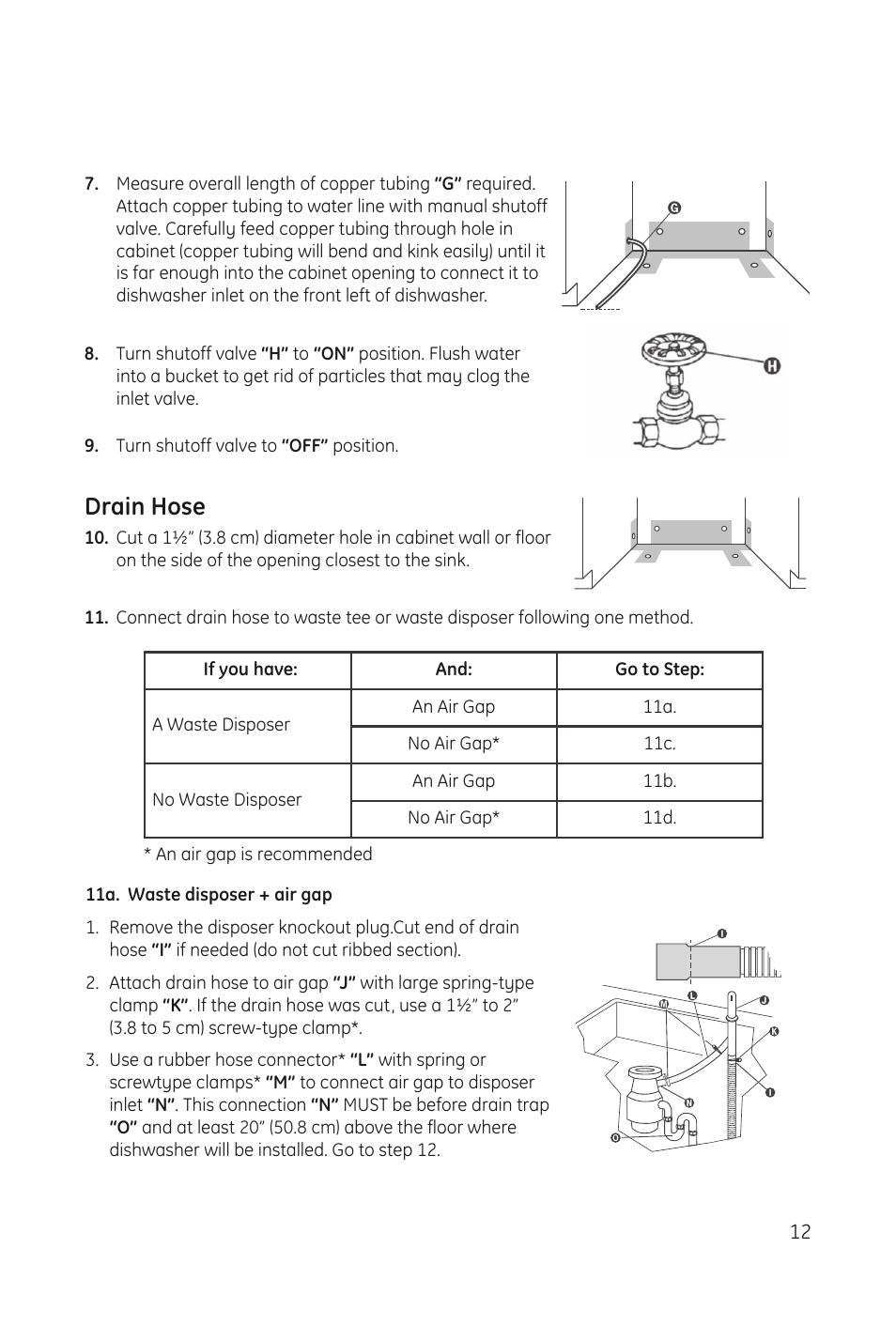 Drain hose | haier DWL3025 User Manual | Page 13 / 28