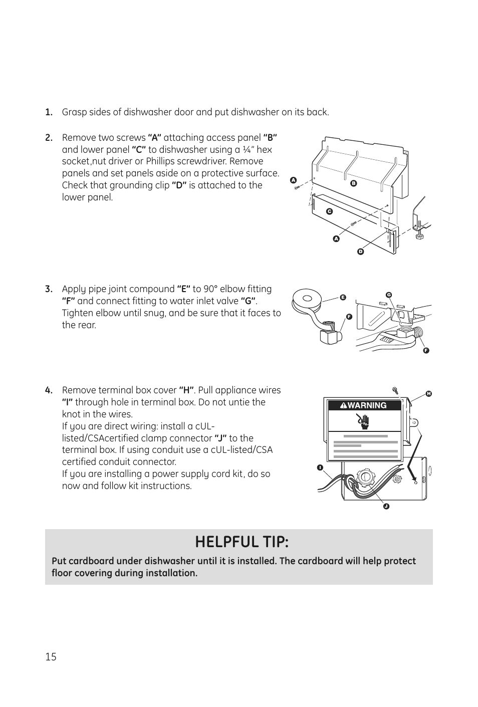 Helpful tip | haier DWL3025 User Manual | Page 16 / 28