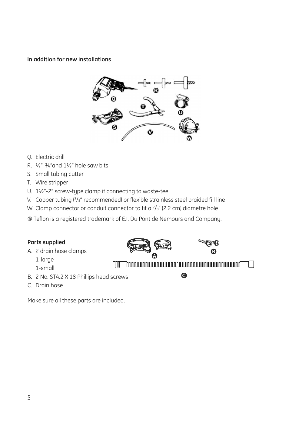 haier DWL3025 User Manual | Page 6 / 28