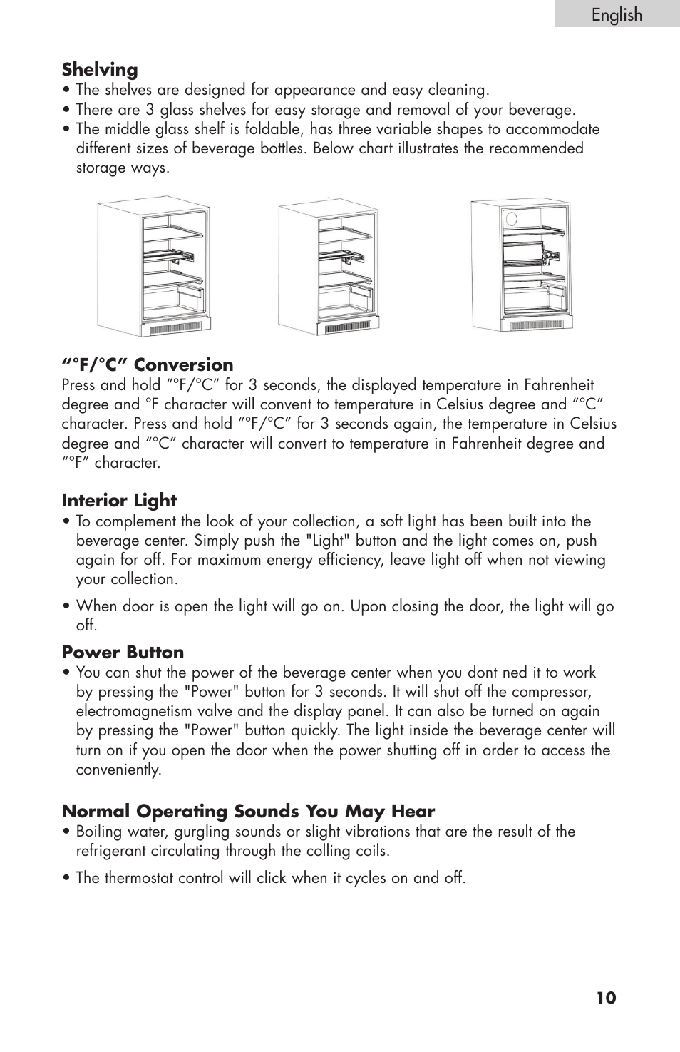 haier BC100GS User Manual | Page 11 / 44