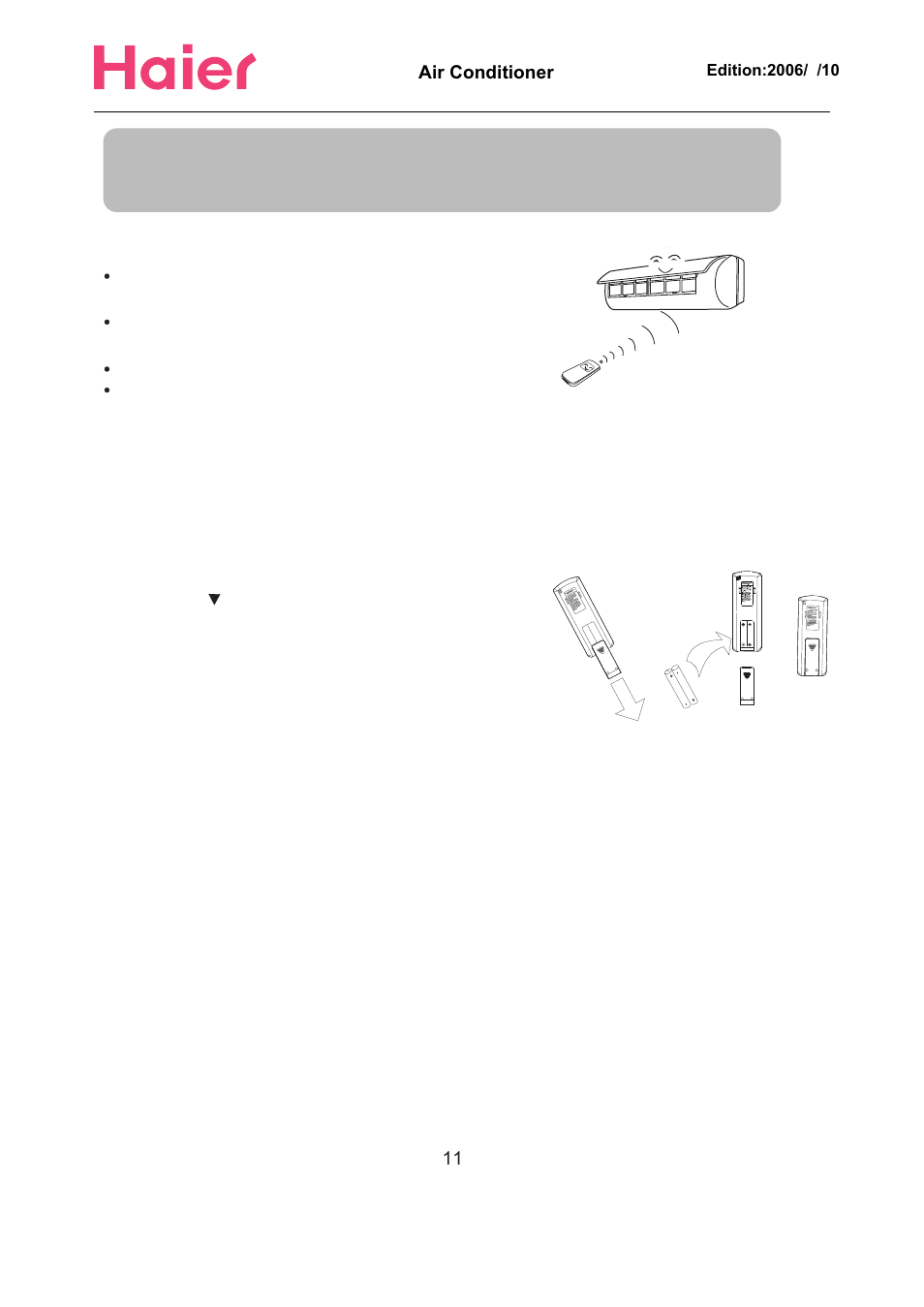 Operation | haier Compact Air Conditioner User Manual | Page 7 / 16