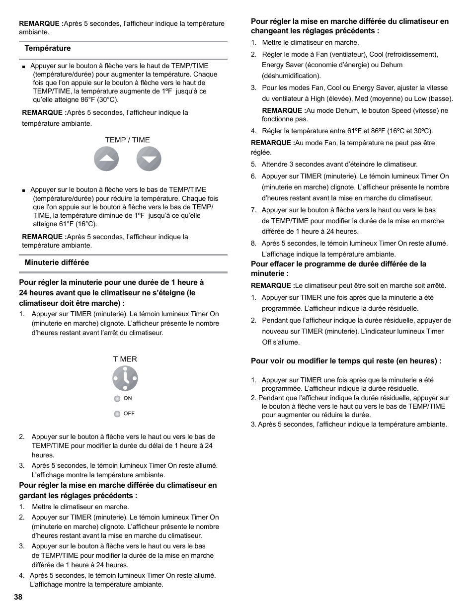 haier 0010518358 User Manual | Page 38 / 44