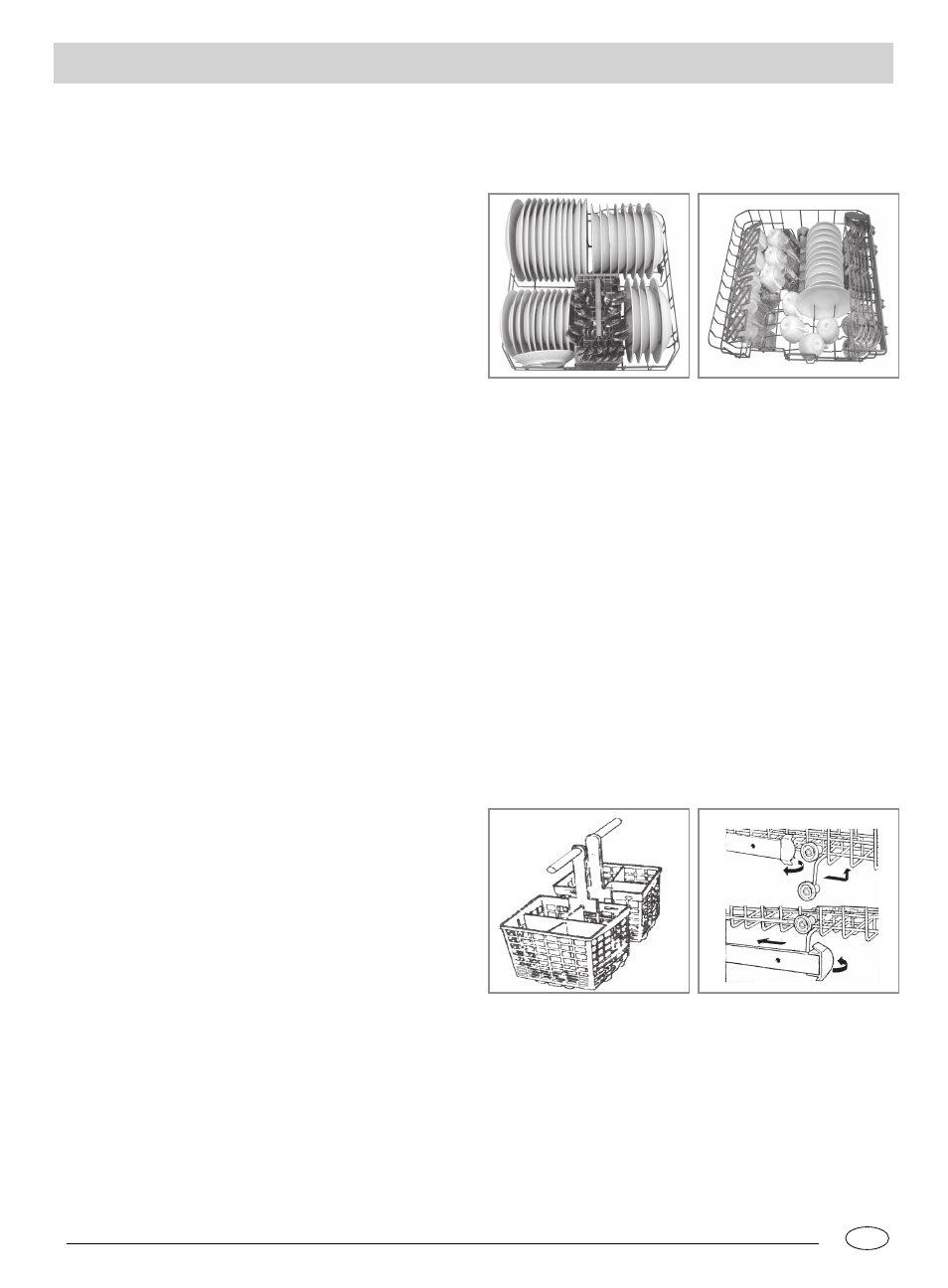 Loading the dishwasher | haier DW12-BFE User Manual | Page 6 / 12