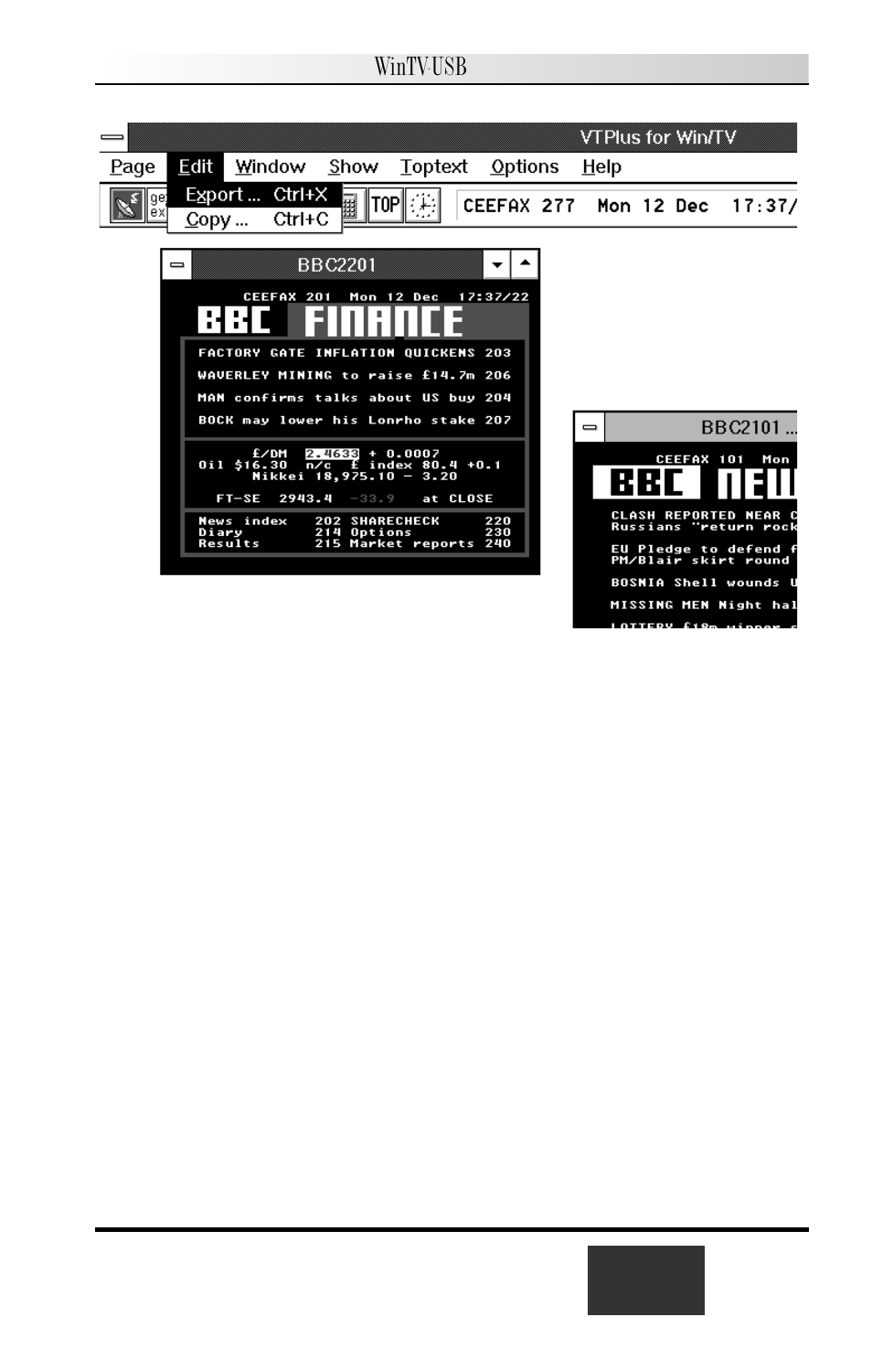 Hauppauge WinTV USB User Manual | Page 37 / 56