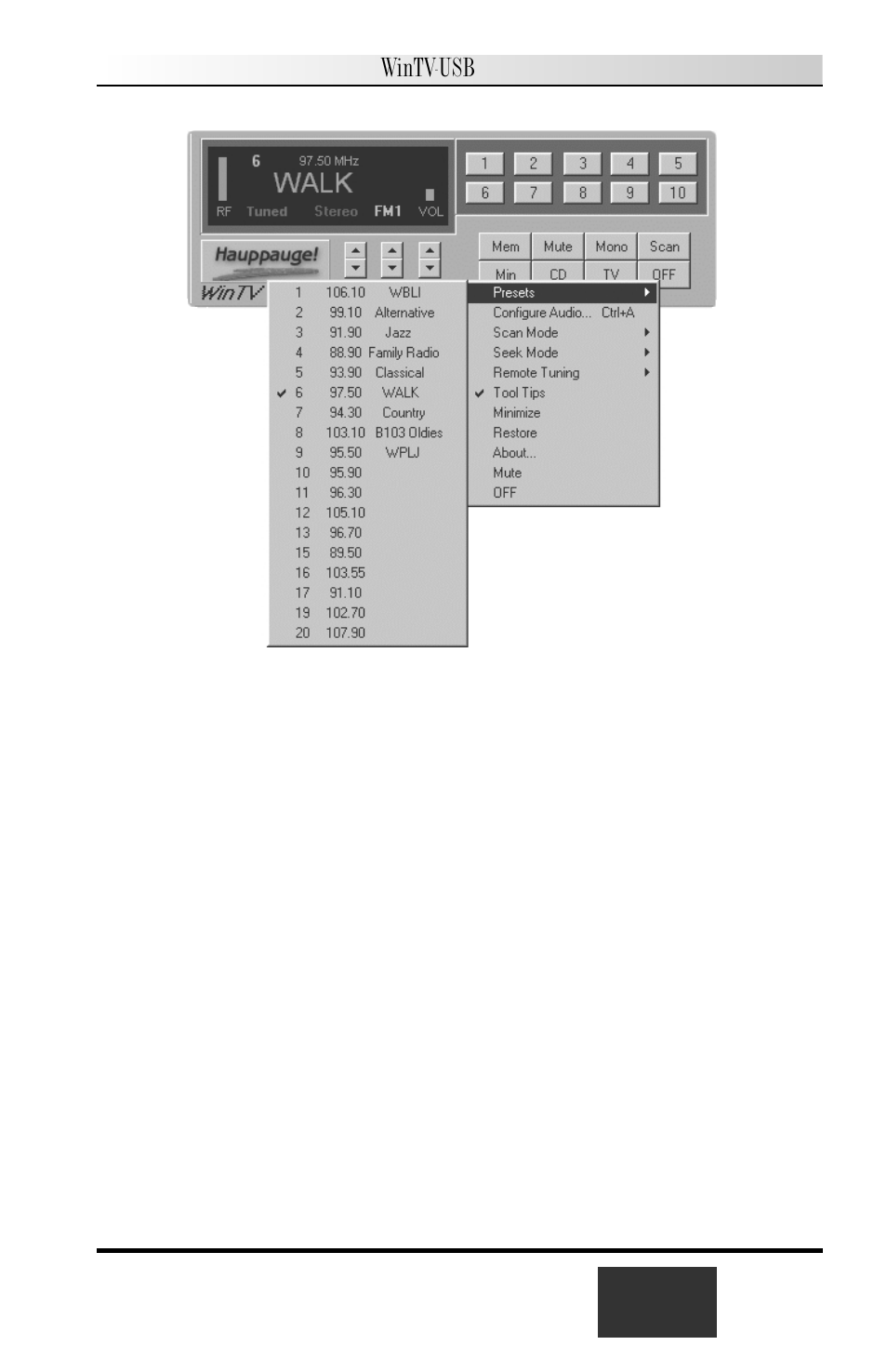 Wintv-usb | Hauppauge WinTV USB User Manual | Page 41 / 56