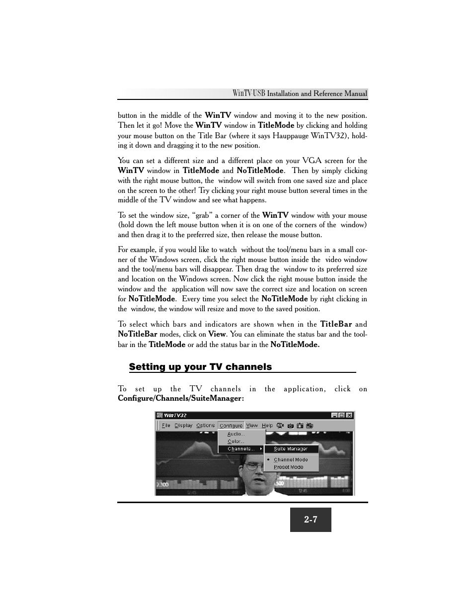 Hauppauge WinTV USB User Manual | Page 22 / 59
