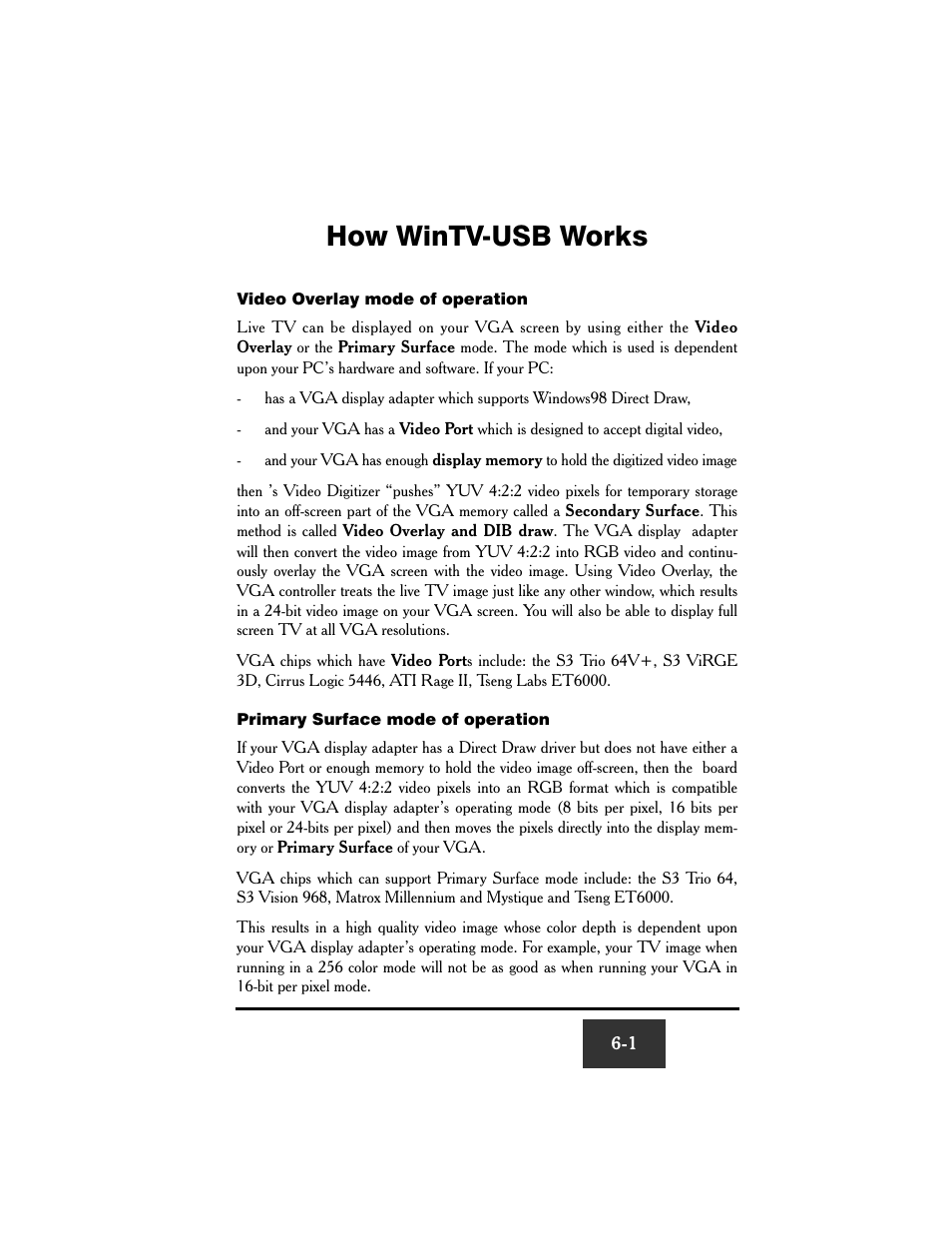 How wintv-usb works | Hauppauge WinTV USB User Manual | Page 46 / 59