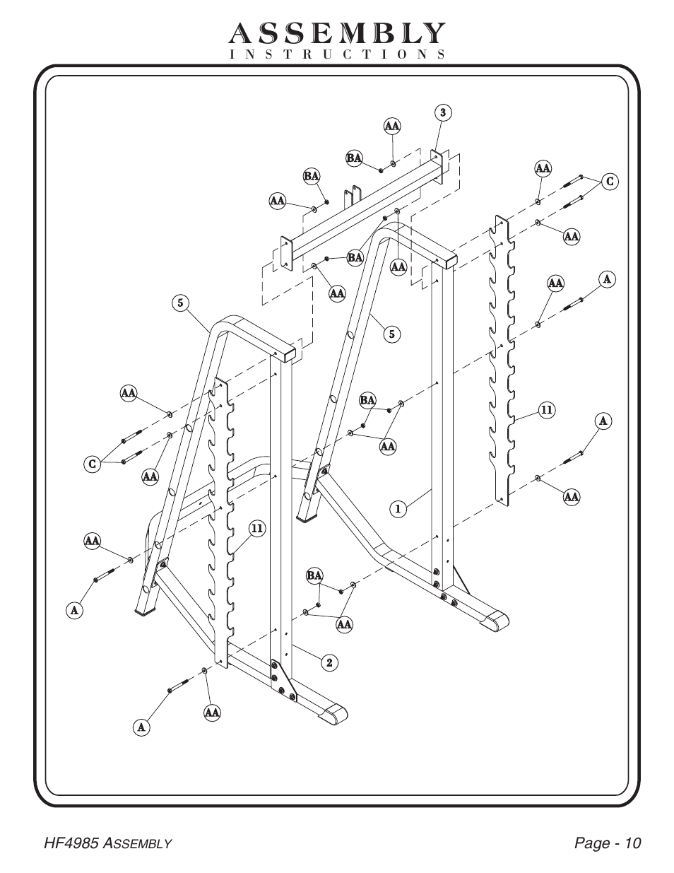 Hoist Fitness HF4985 User Manual | Page 11 / 32