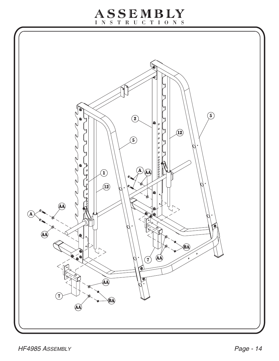 Hoist Fitness HF4985 User Manual | Page 15 / 32