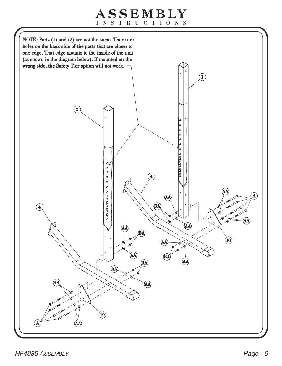 Hoist Fitness HF4985 User Manual | Page 7 / 32