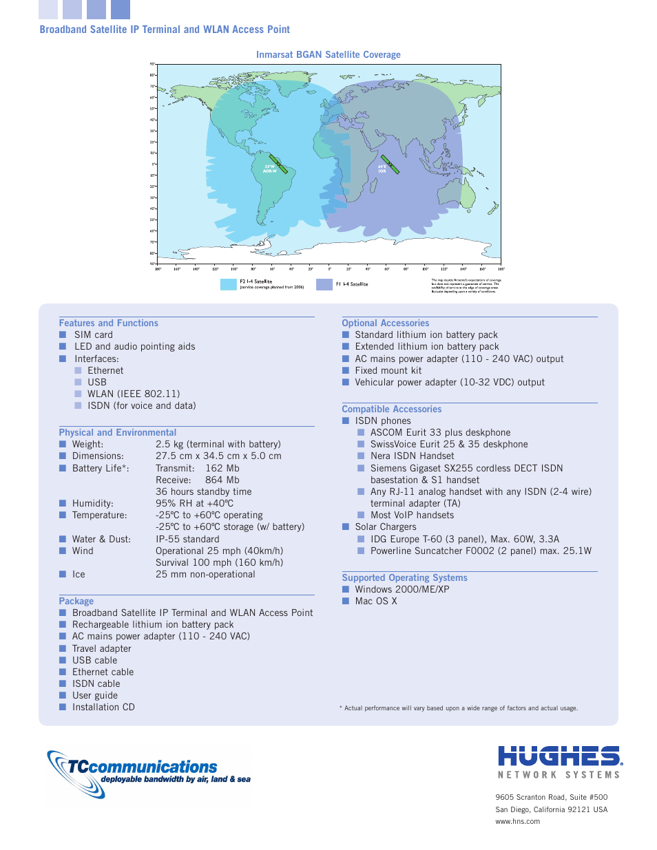 Hughes Broadband Satellite IP Terminal and WLAN Access Point User Manual | Page 2 / 2