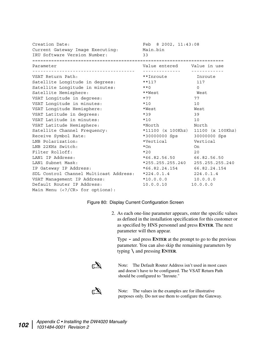 In figure 80. one, Figure 80, Figure 80. the | Hughes DIRECWAY DW4020 User Manual | Page 114 / 136