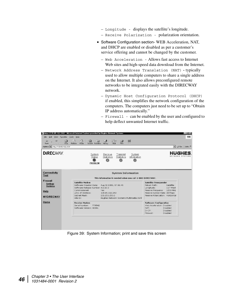 Hughes DIRECWAY DW4020 User Manual | Page 58 / 136