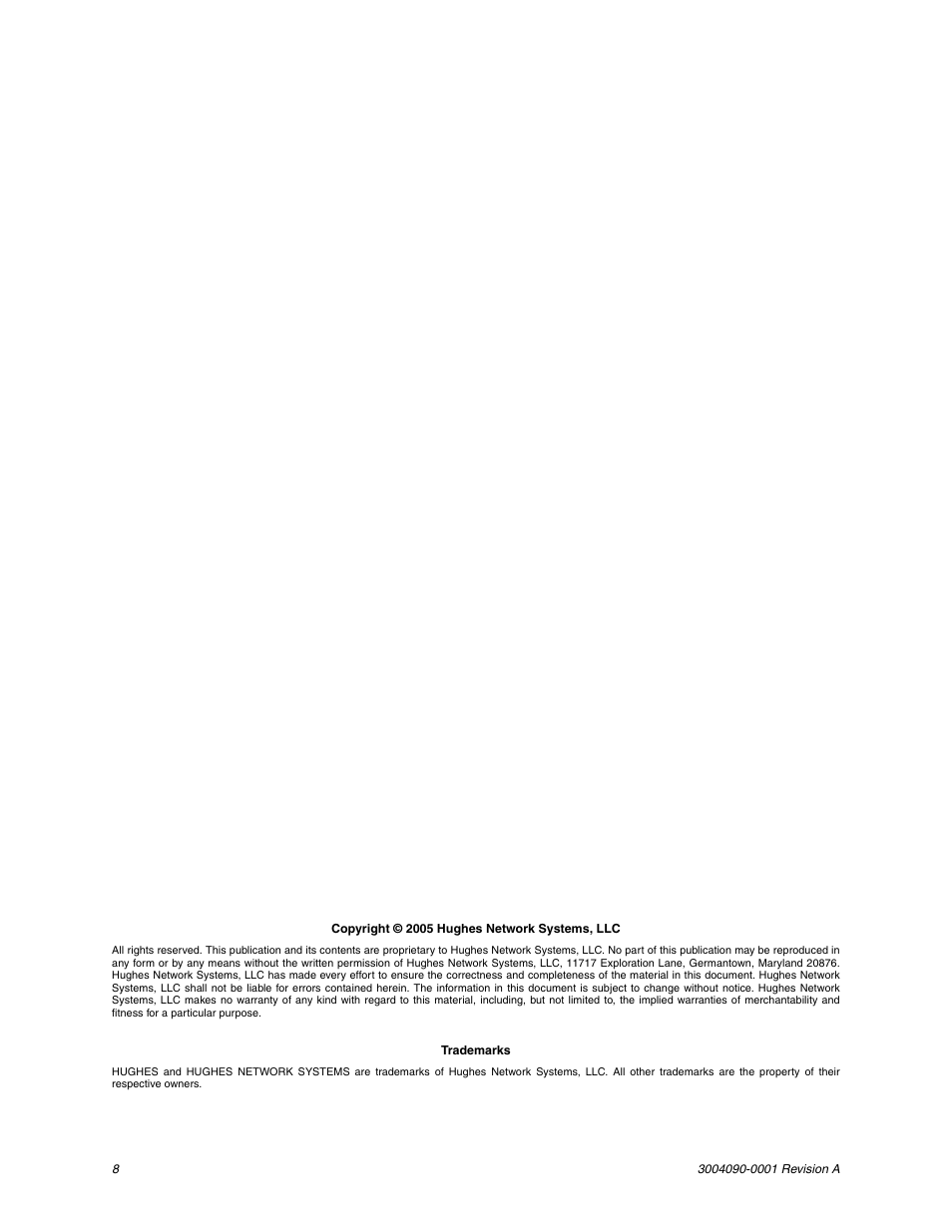 Hughes Inmarsat 3004066-001 User Manual | Page 8 / 8