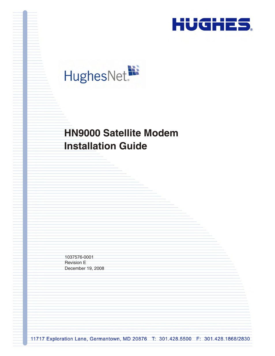 Hughes SATELLITE HN9000 User Manual | 154 pages