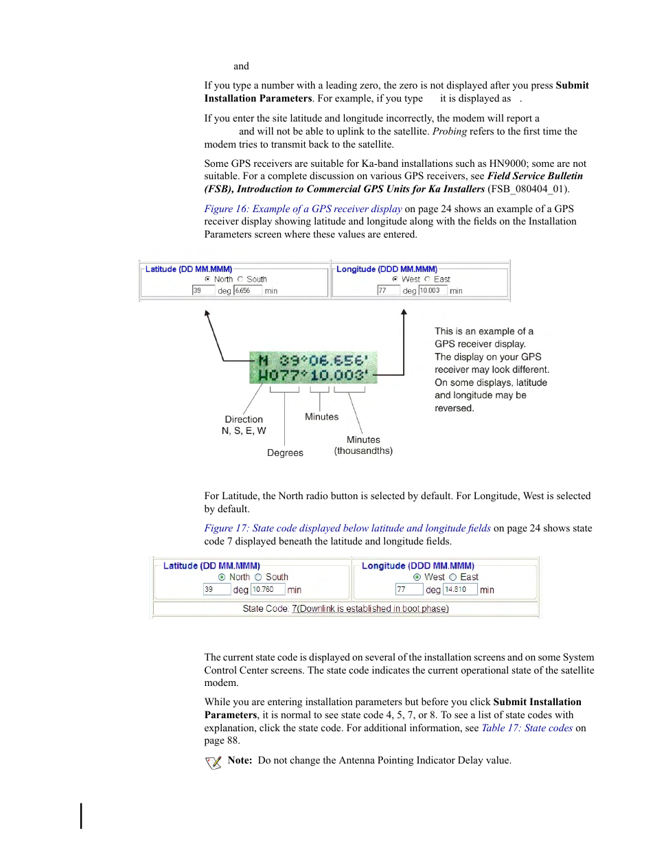 Figure 16: example of a gps receiver display | Hughes SATELLITE HN9000 User Manual | Page 40 / 154