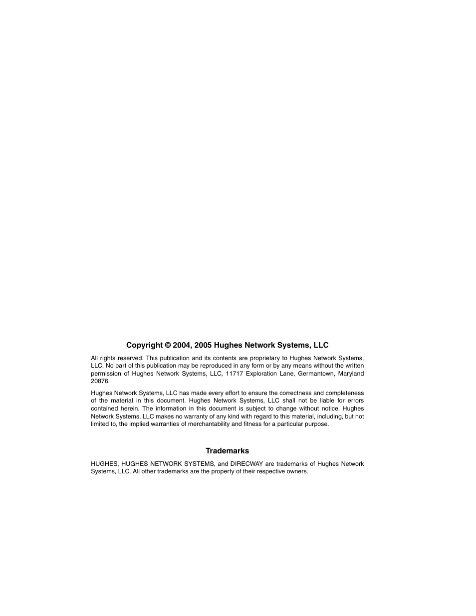 Hughes DIRECWAY AN4-074-DF User Manual | Page 2 / 72