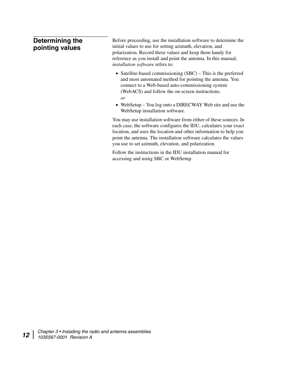 Determining the pointing values | Hughes DIRECWAY AN4-074-DF User Manual | Page 28 / 72