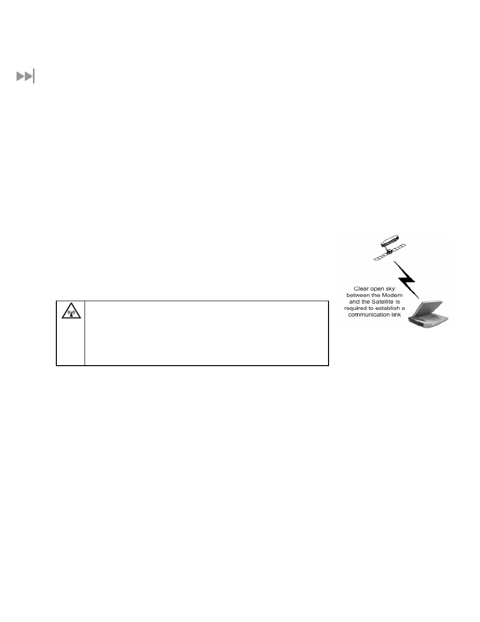 Antenna pointing, Ntenna, Ointing | Hughes Satellite IP Modem R-BGAN User Manual | Page 29 / 68