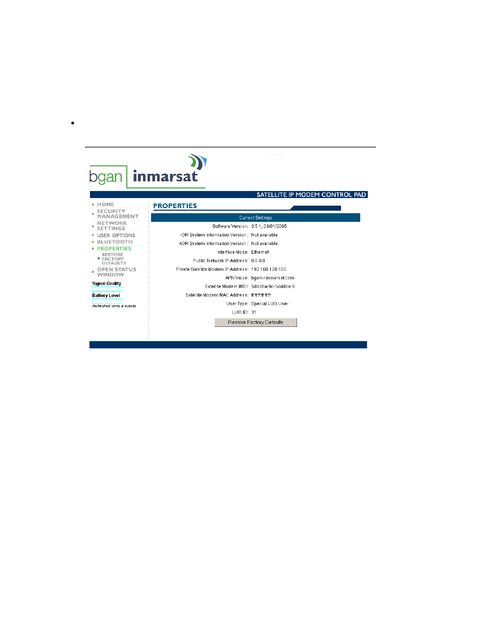 Lease user group (lug) operation | Hughes Satellite IP Modem R-BGAN User Manual | Page 49 / 68