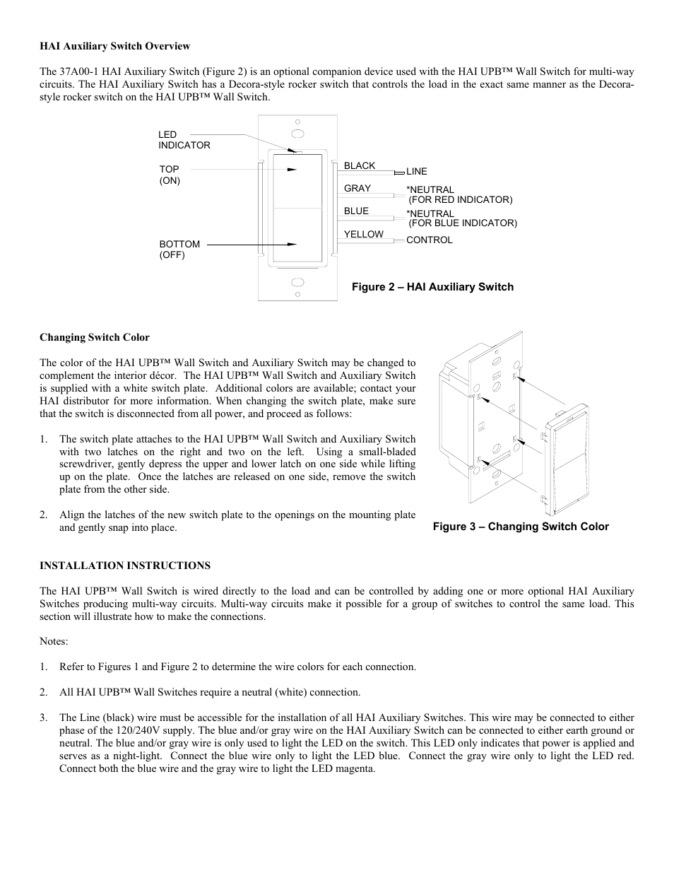 Home Automation 37A00-1 User Manual | Page 2 / 5