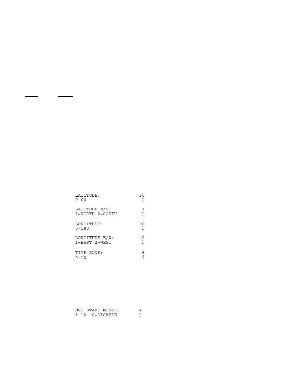 Latitude, longitude, and time zone, Daylight savings | Home Automation HOME AUTOMATION User Manual | Page 83 / 98