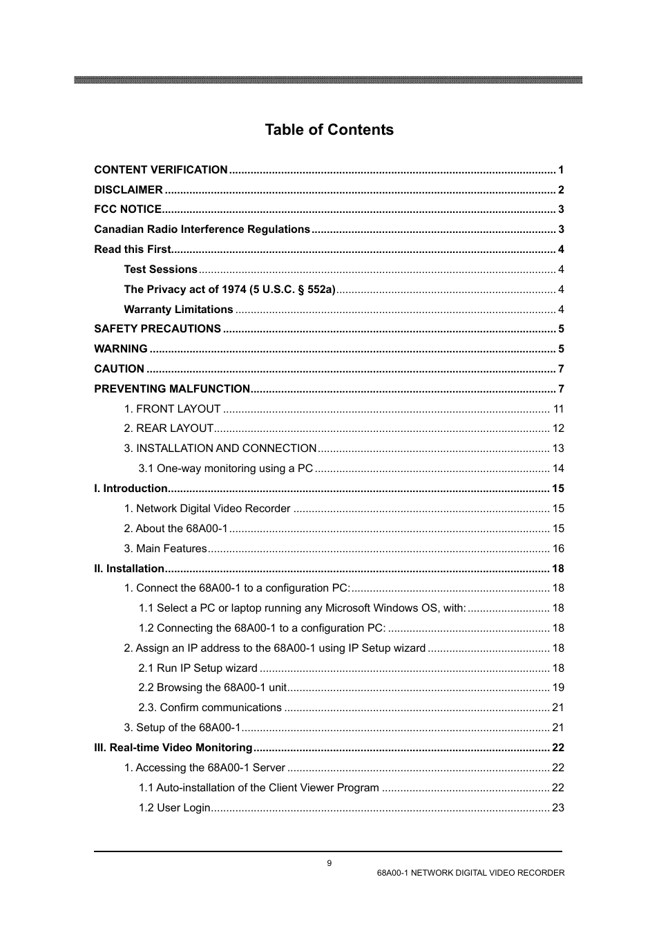 Home Automation 68A00-1 User Manual | Page 11 / 67