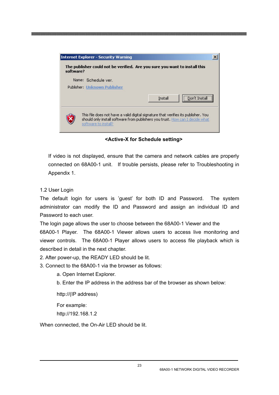 2 user login | Home Automation 68A00-1 User Manual | Page 25 / 67