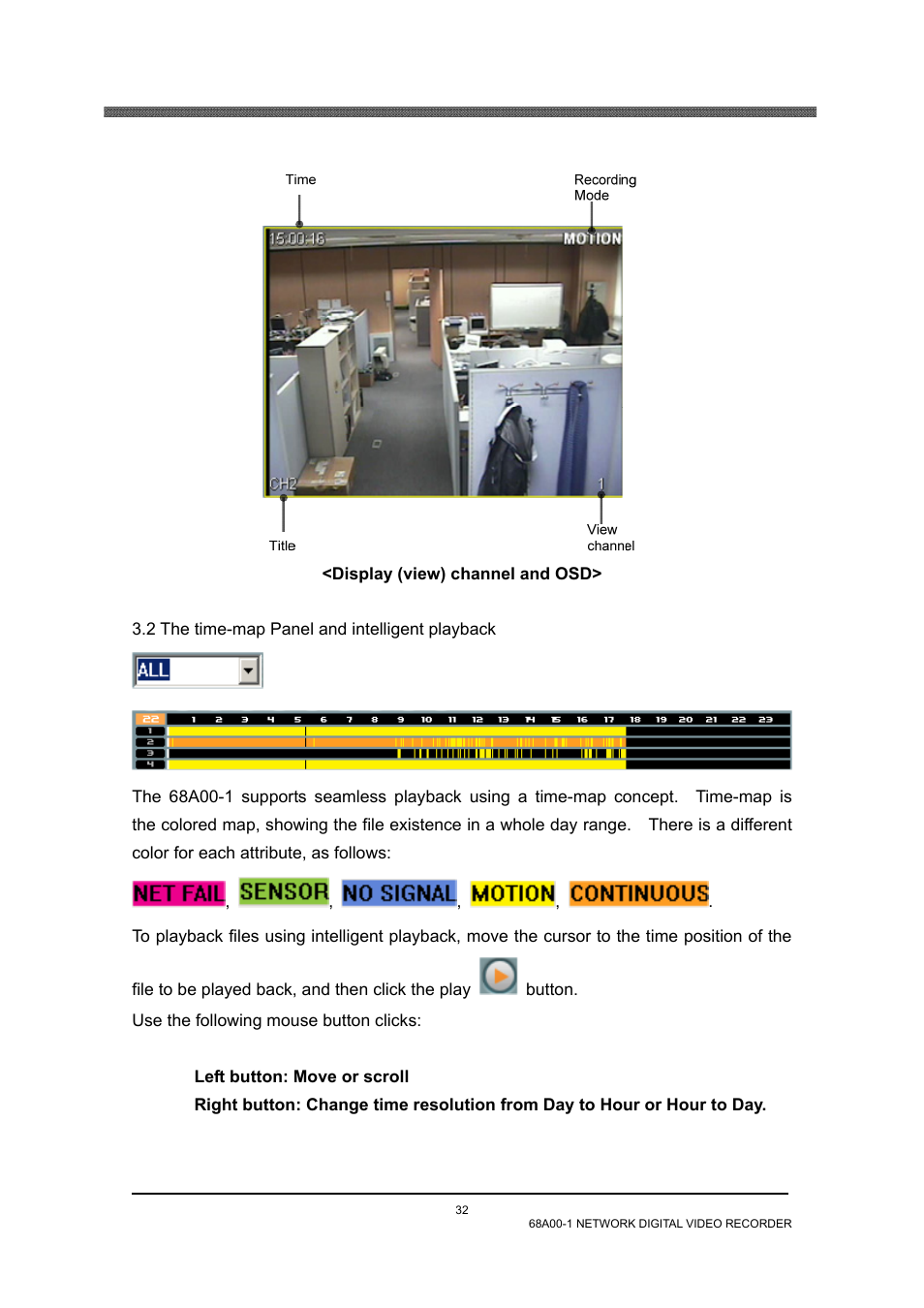 2 the time-map panel and intelligent playback | Home Automation 68A00-1 User Manual | Page 34 / 67