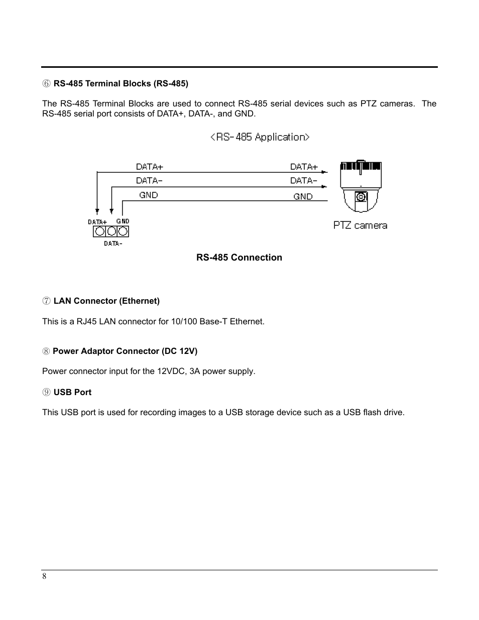 Home Automation CAMERA SERVER 87A00-1 User Manual | Page 14 / 59