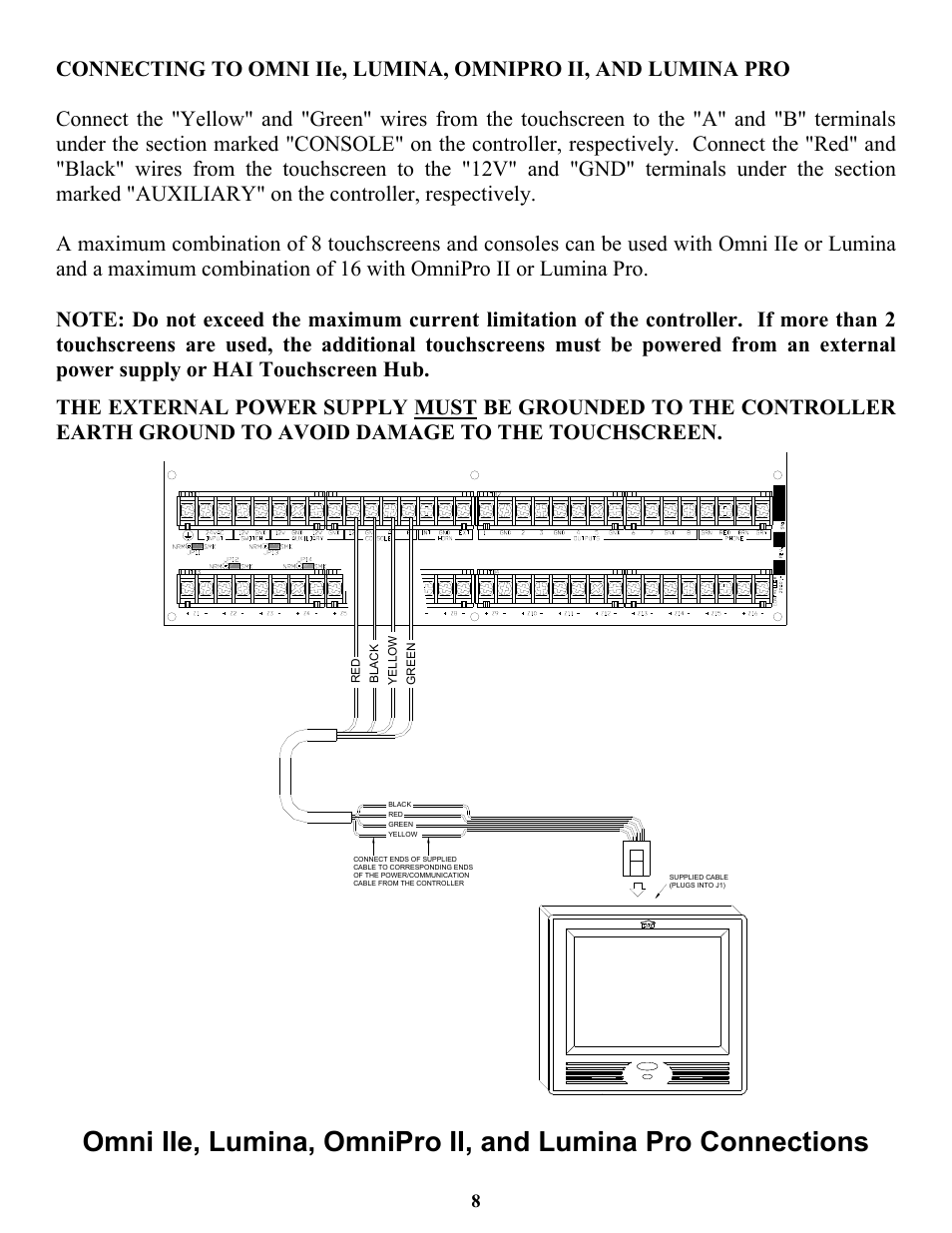Home Automation OMNITOUCH 53A00-1 User Manual | Page 10 / 16