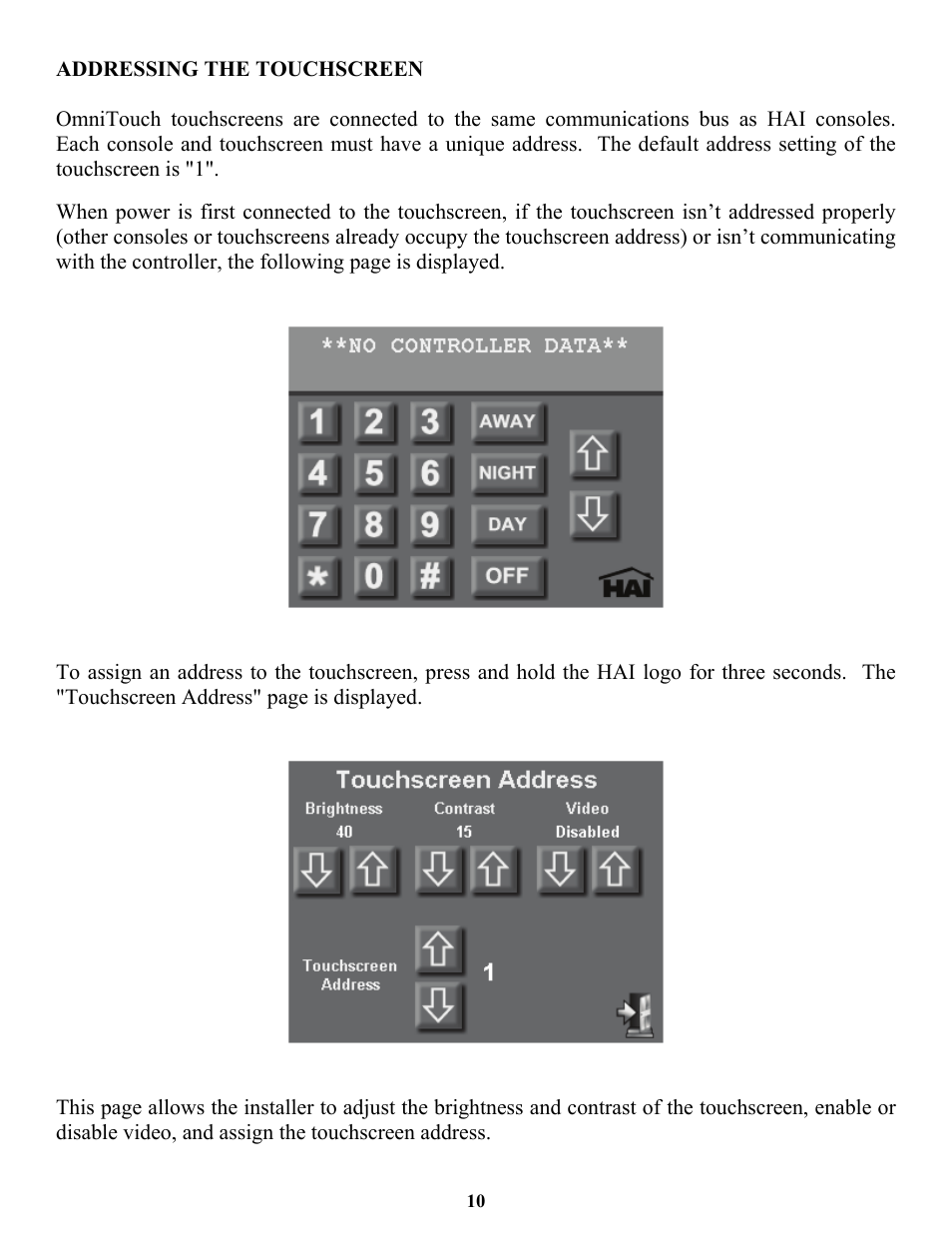 Home Automation OMNITOUCH 53A00-1 User Manual | Page 12 / 16