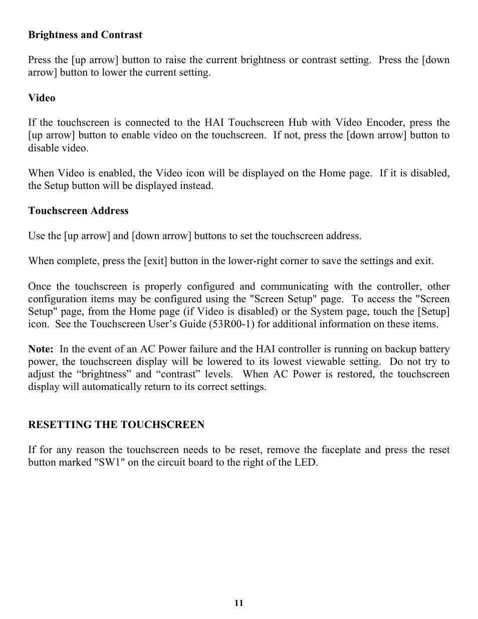 Home Automation OMNITOUCH 53A00-1 User Manual | Page 13 / 16