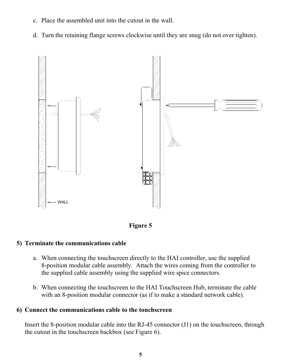 Home Automation OMNITOUCH 53A00-1 User Manual | Page 7 / 16