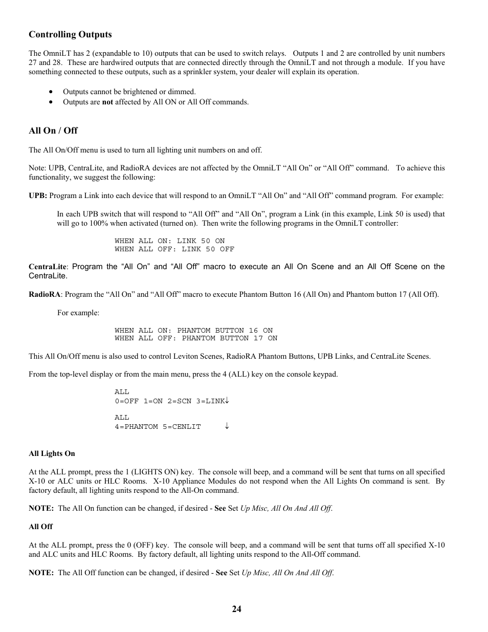 Home Automation SIA CP-01 User Manual | Page 32 / 88