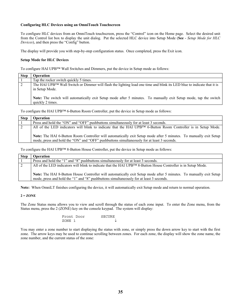 Home Automation SIA CP-01 User Manual | Page 43 / 88