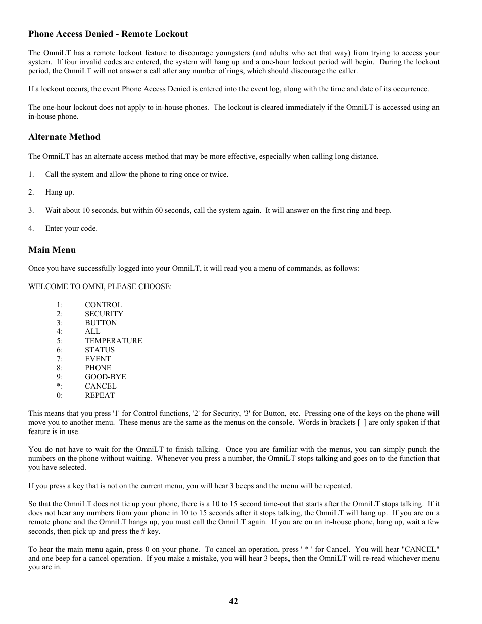 Home Automation SIA CP-01 User Manual | Page 50 / 88