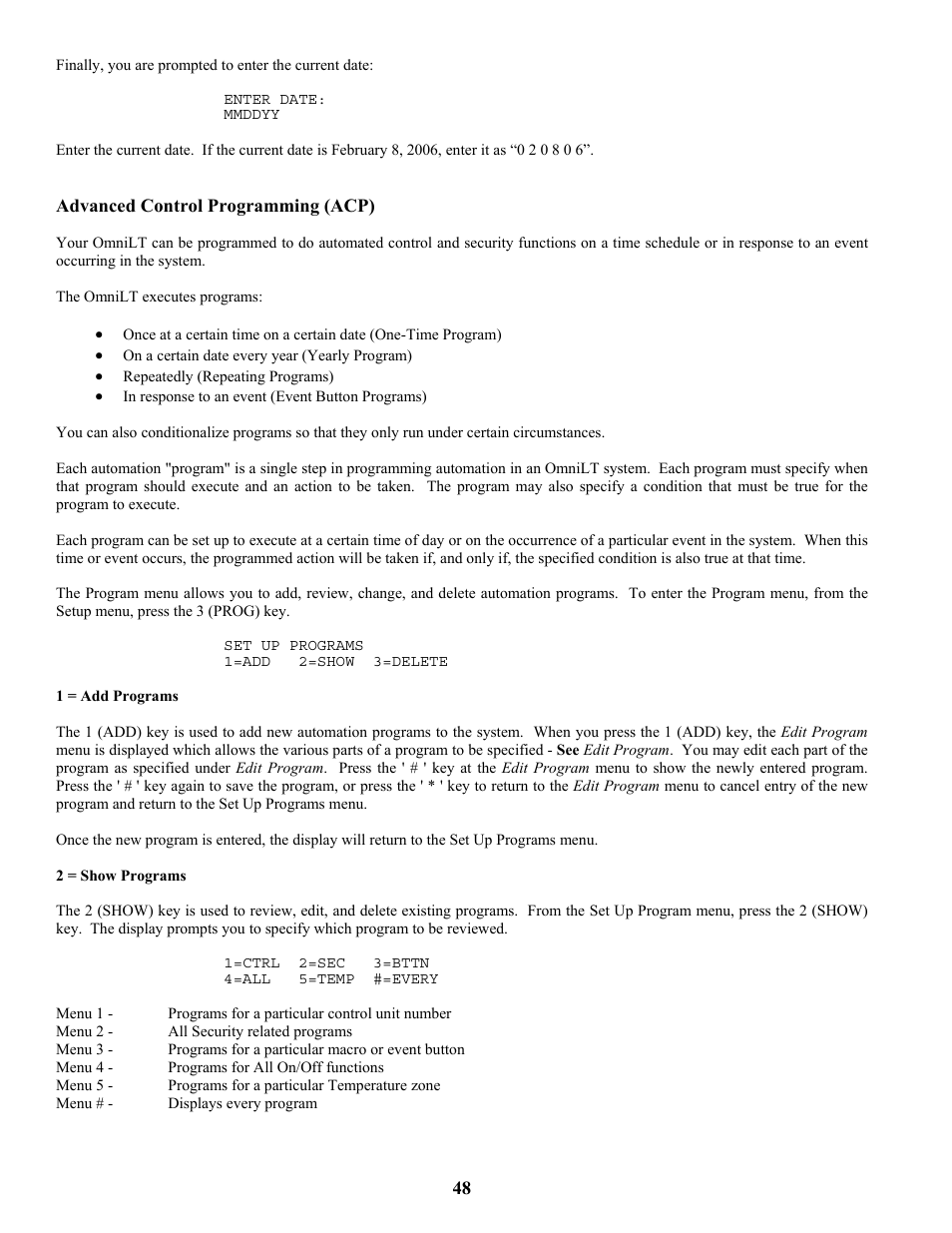 Home Automation SIA CP-01 User Manual | Page 56 / 88