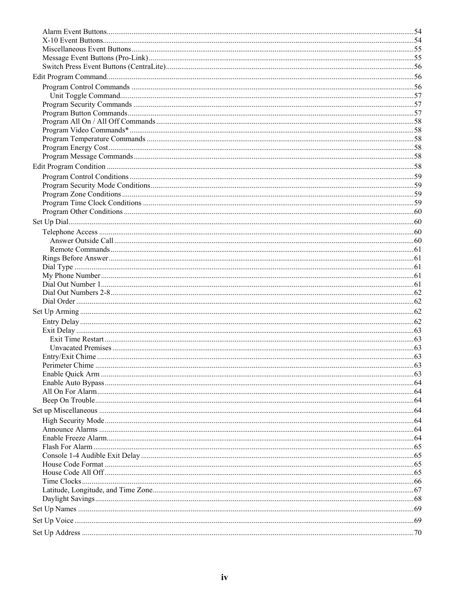 Home Automation SIA CP-01 User Manual | Page 6 / 88