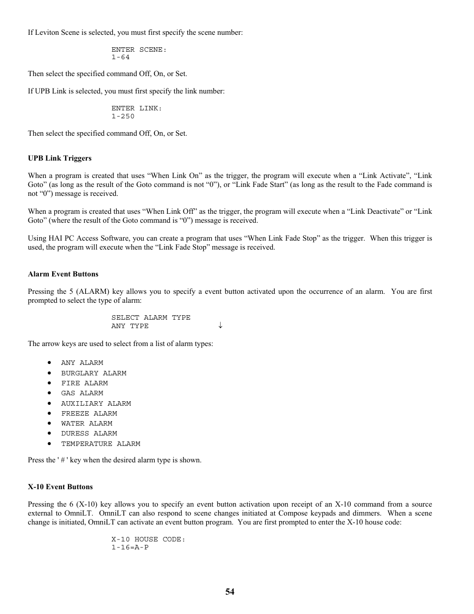 Home Automation SIA CP-01 User Manual | Page 62 / 88