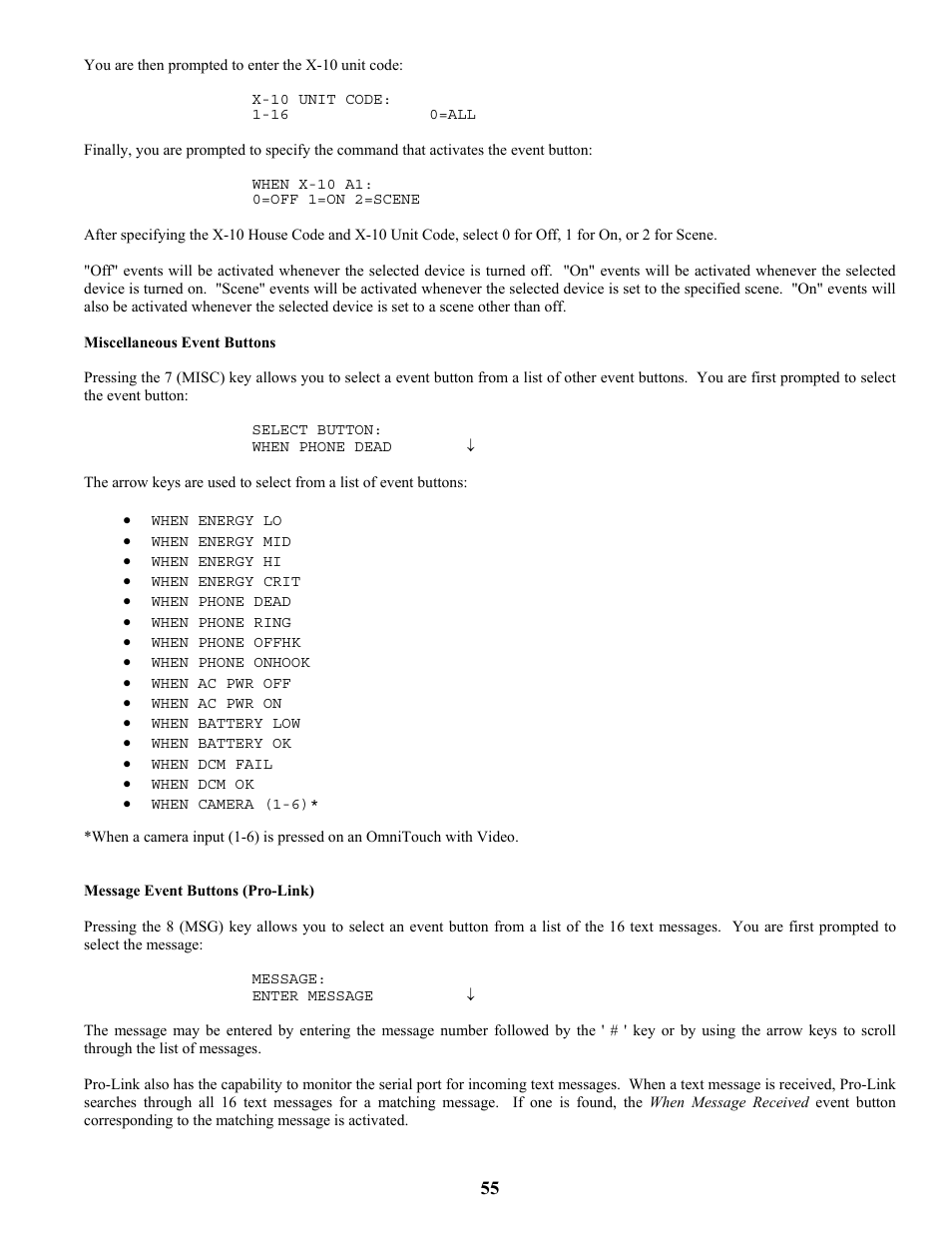 Home Automation SIA CP-01 User Manual | Page 63 / 88