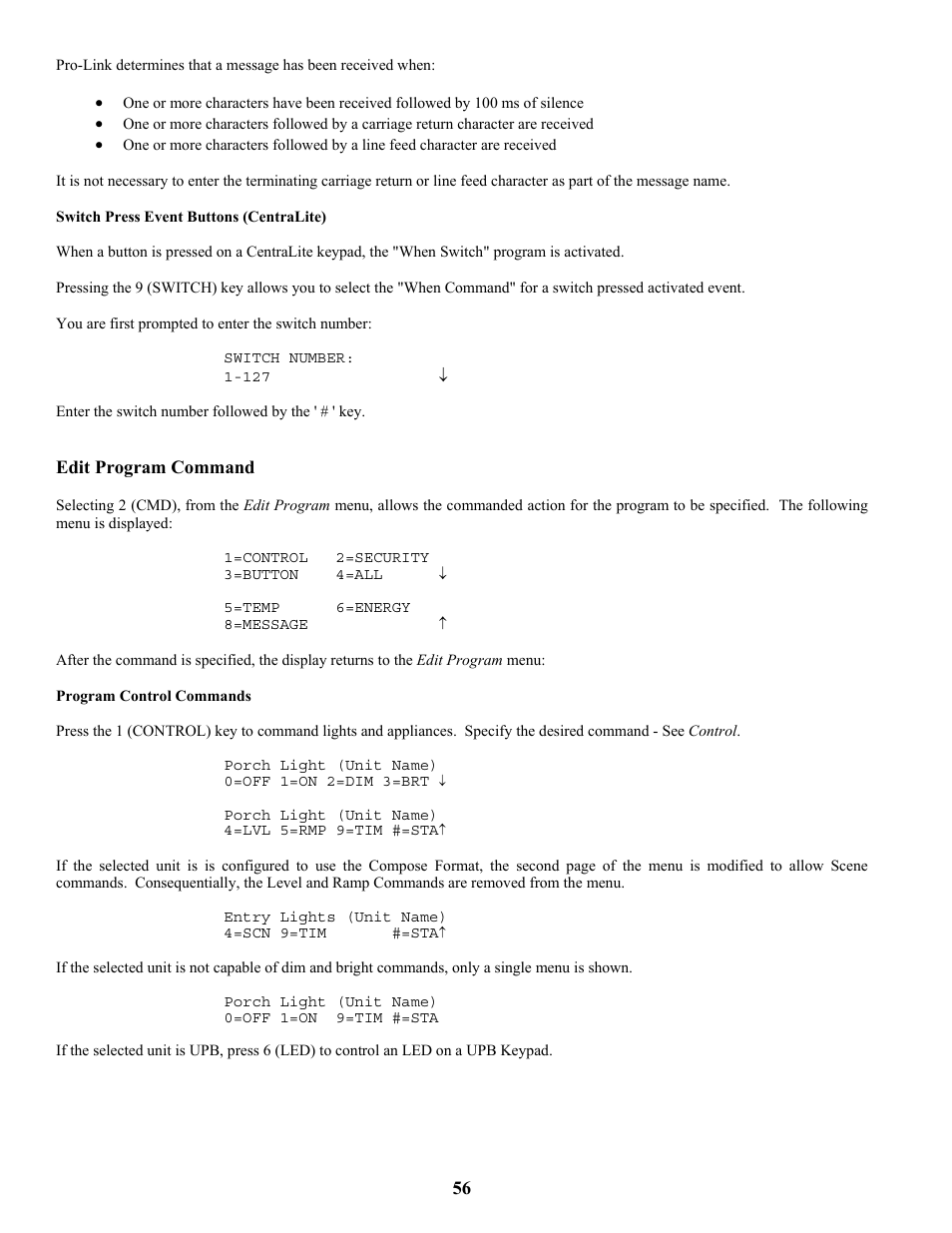 Home Automation SIA CP-01 User Manual | Page 64 / 88