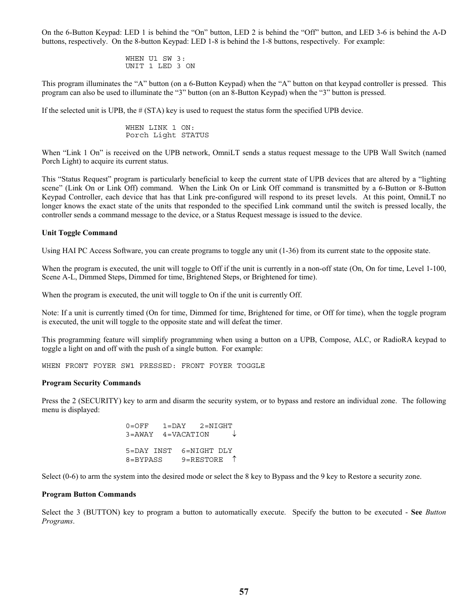 Home Automation SIA CP-01 User Manual | Page 65 / 88